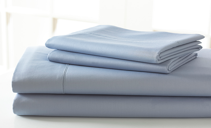 1000 THREAD COUNT EGYPTIAN COTTON SHEETS CELESTIAL BLUE